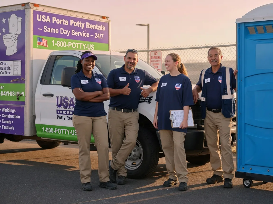 Porta Potty Rental company in Liverpool, PA
